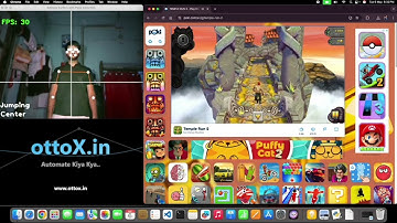 Gesture Controlled Temple Run using OpenCV & MediaPipe — No Keyboard, Just Your Hands!