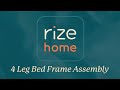 4-Leg Bed Frame Assembly