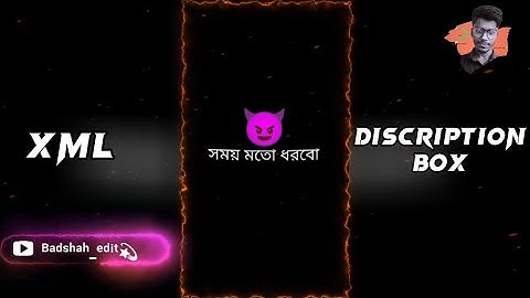 TREND 🔰|| ATTITUDE XML FILE 😈|| NEW TREND XML FILE 🥵#Xml File by #Badshah_edit#alightmotion