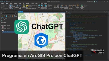 Programa en ArcGIS Pro usando ChatGPT sin conocimientos previos de programación