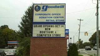 Grand Reopening of the Eugene Street Goodwill Store