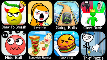 Draw To Smash,Hide Ball,Shape Shifting,Sandwich Runner,Going Balls,Count Master,Save Her,Snake Clash