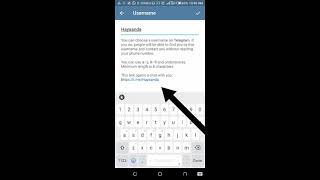 how to get your telegram profile link