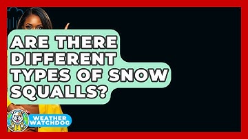 Are There Different Types Of Snow Squalls? - Weather Watchdog