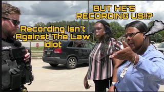 Post Office Manager Get FURIOUS After Cop Tells Them It’s  Not Illegal To Record.