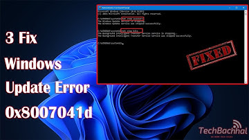 Windows Update Error 0x8007041d [Guide]