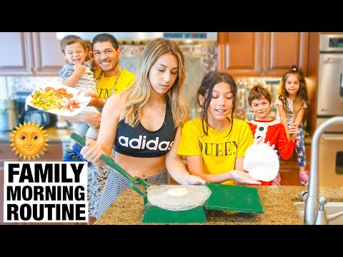FAMILIA DIAMOND'S MORNING ROUTINE!!!