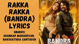 🔥Rakka Rakka Song😍🔥- Bandra - LYRICS #tamannaah #dileep #bandramovie Resimi