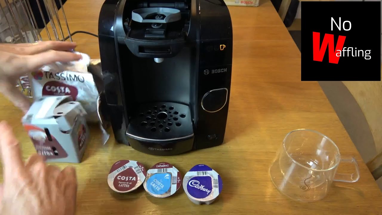 How to USE Bosch Tassimo Joy Coffee Machine - Beginners guide