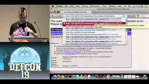 DEFCON 19 (2011) - Speaking with Cryptographic Oracles