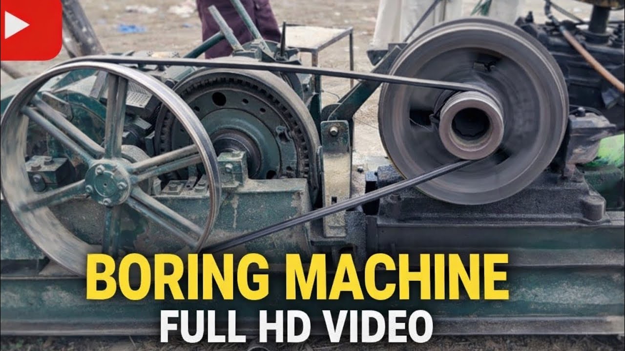 👉 Powerful Boring Machine in Action | Full HD Quality Video - YouTube