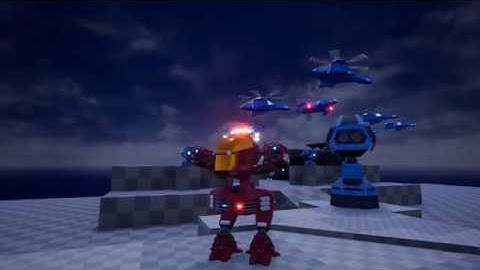 Future Cop LAPD - New walker mesh and color theme