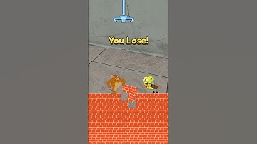 Jerry vs Spongebob#viralreels #filter #games #gaming #gameplay #tomandjerry #spongebob #fyp #shorts