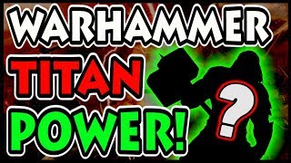 THE SECRET POWER OF WARHAMMER TITAN (Attack on Titan / Shingeki no Kyojin 9th Final Tybur Titan)