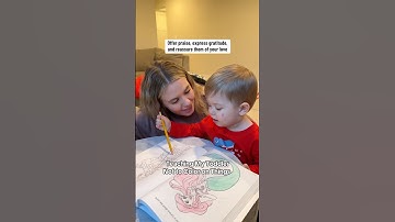 Teaching my toddler not to color on things #gentleparenting #momlife #toddlerlearning #toddlers