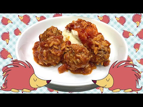 Video: Tomato Soup With Meatballs And Rice