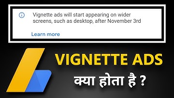 Vignette Ads Google AdSense Update | How To Set Vignette Ads | Set Auto Ads Make Your Earning Double