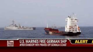 Marines Rescue Hijacked Ship From Somalia Pirates Control