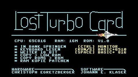 LTC64 New C64 65816 Turbo Card c