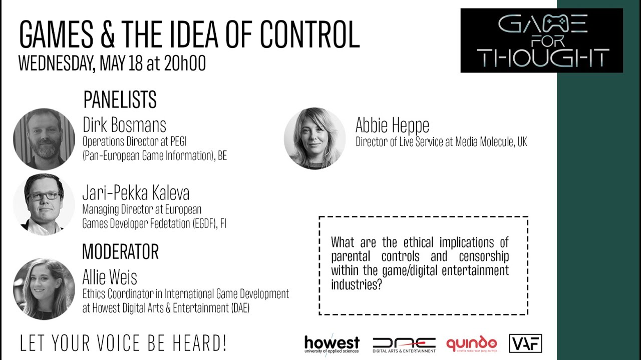 Game For Thought: 'Games & The Idea of Control' - YouTube