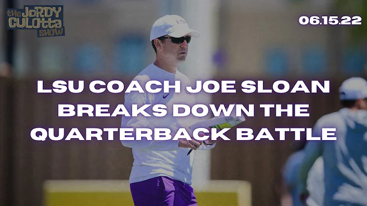 LSU Football: LSU Quarterback Coach Joe Sloan On T...