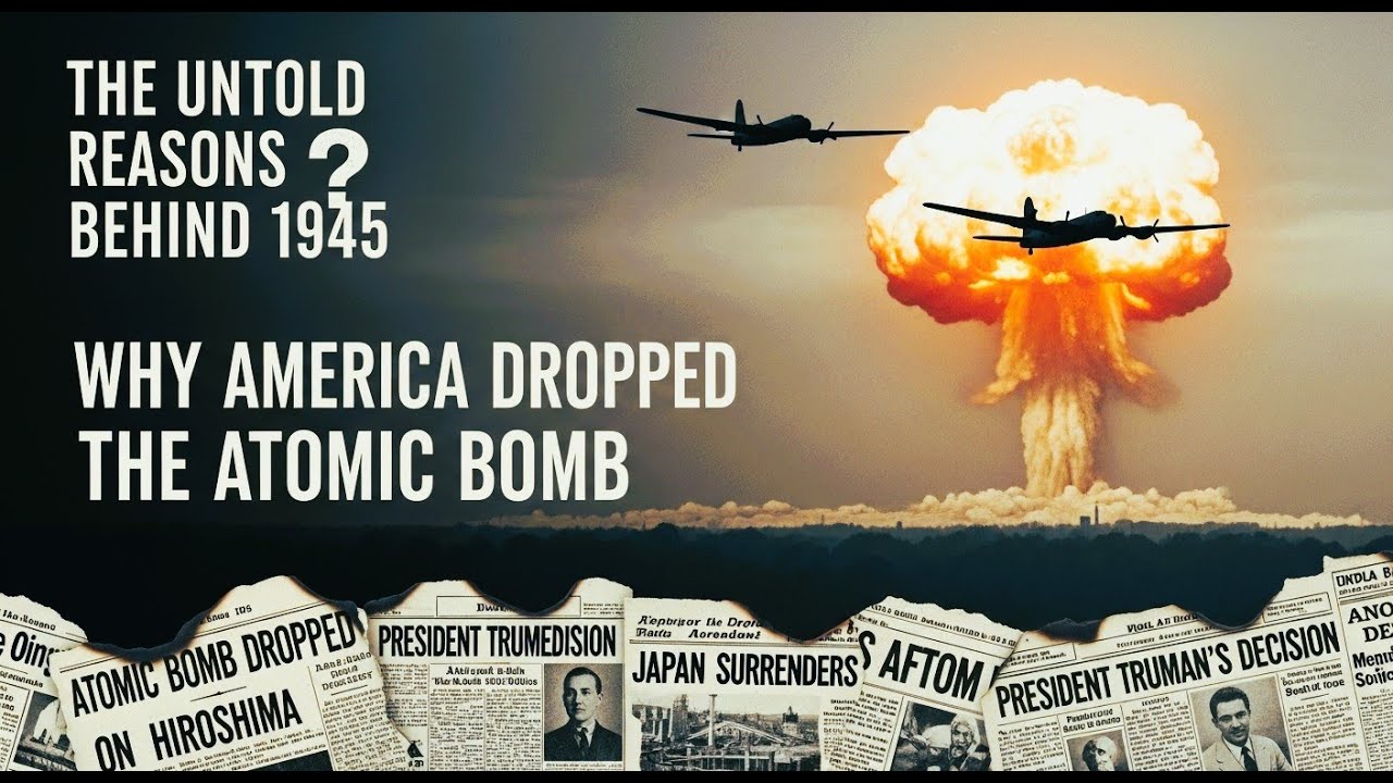 Why America Dropped the Atomic Bomb The Untold Truth of 1945 - YouTube