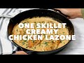 One skillet creamy chicken lazone