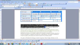 Outil de TAO dans Word avec des Macros