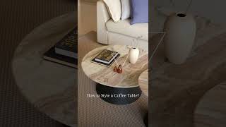 How to Style a Coffee Table #coffeetable #stylingtips #table #homestyling #tipsandtricks #home