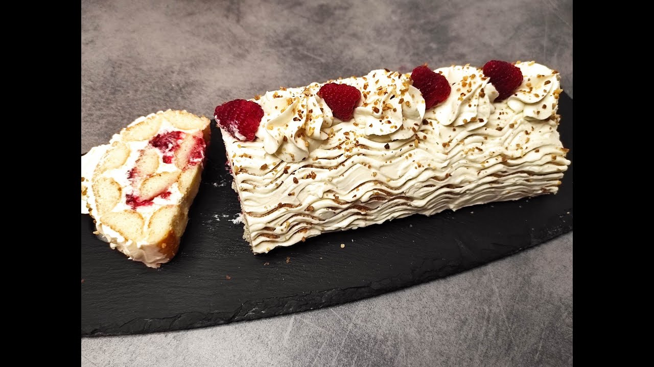 Bûche de Noël à la framboise: une délicieuse touche fruitée pour les fêtes !
