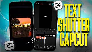 TEXT SHUTTER EFFECT🔥 Capcut Tutorial Tamil | Reels Text Editing Tutorial Capcut || Capcut edit tamil Guide