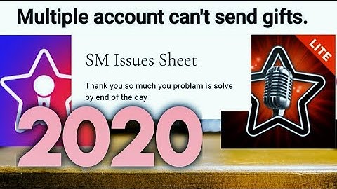 how to fix Multiple accounts cant send gift  starmaker problem