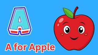 Phonics Song with TWO Words - A For Apple - ABC Alphabet Songs with Sounds for Children