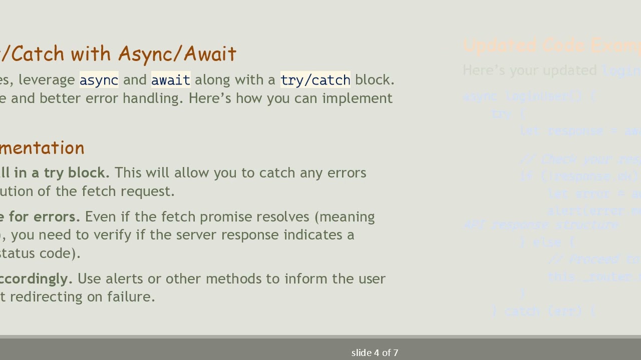 How to Catch Errors When Making Fetch API Requests in JavaScript