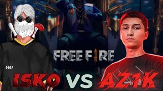 Isko vs Az1k 🤯    GO 1k Like 🙏🏻           #рекомендации #freefire #game #Azik_vs_Isko