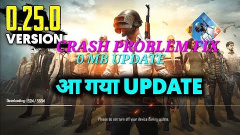 PUBG MOBILE LITE NEW 0 MB UPDATE | PUBG LITE  CRASH PROBLEM FIX 100%.