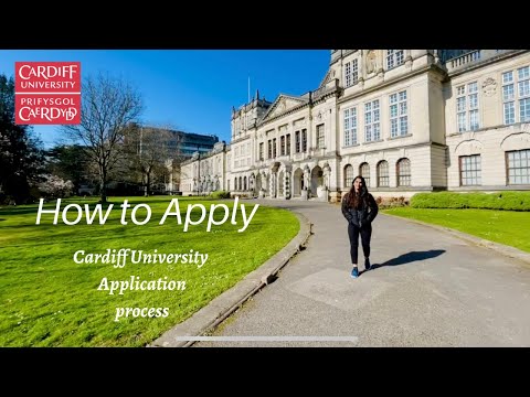 How to apply - Cardiff university application process