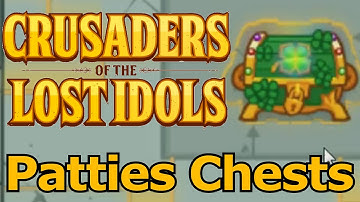 Lets Play Crusaders Of The Lost Idols 32 - Opening St Patricks Chests