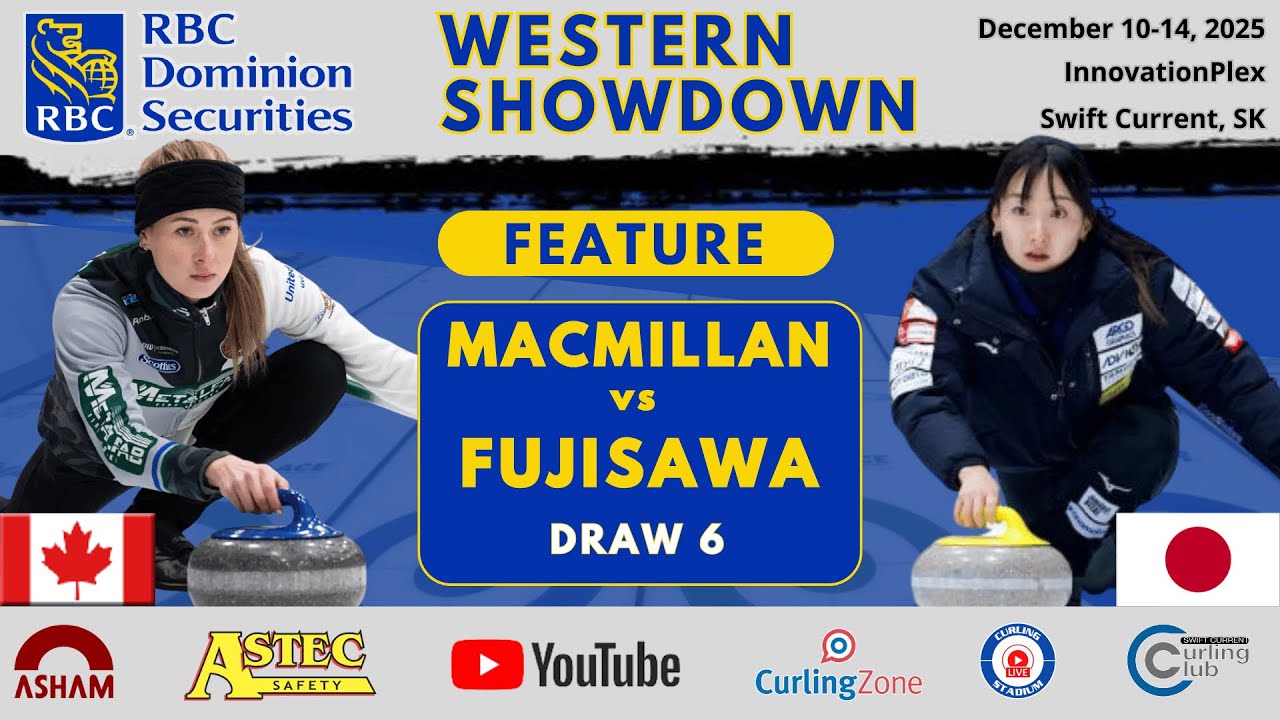 FEATURE: Satsuki Fujisawa vs. Kayla MacMillan - Draw 6 - RBC Dominion Securities Western Showdown