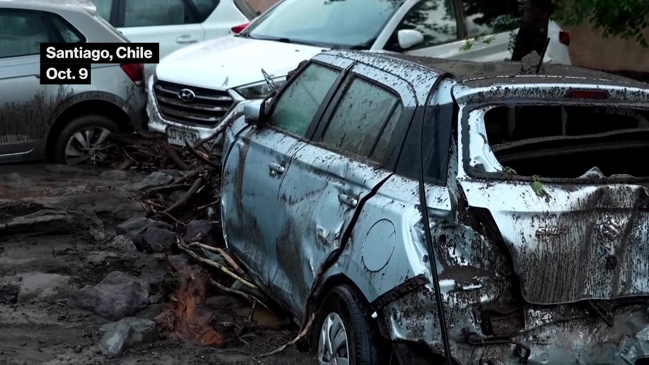 Flash Floods, Mudslides Sweep Through Chile's Capital