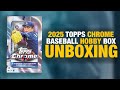 BRAND NEW рџ Ґ 2025 Topps Chrome Baseball Hobby Box Unboxing BRAND NEW рџ Ґ 2025 Topps Chrome Baseball Hobby Box Unboxing