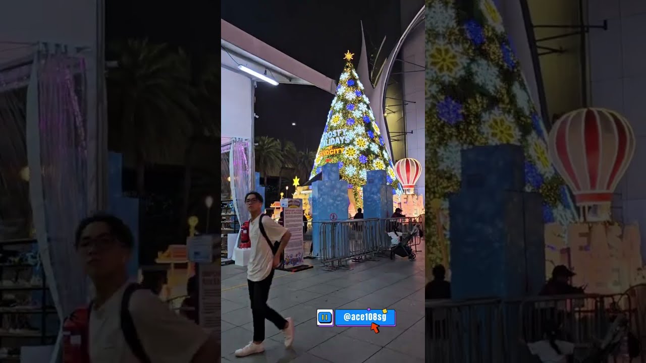 Tim Hortons and Christmas Decorations 🎄 at Vivo City😎