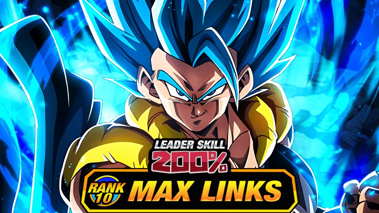 THIS IS UNBELIEVABLE! LEVEL 10 LINKS Gogeta Blue & Super Gogeta! (DBZ  Dokkan Battle) 