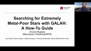 Arvind Hughes Searching For Extremely Metal-Poor Stars With Galah A How-To Guide