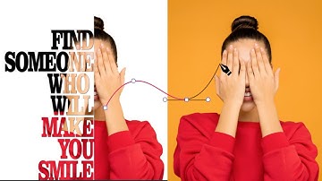 The Half Face Text portrait effect Guide For Everyone l Short Photoshop Tutorial