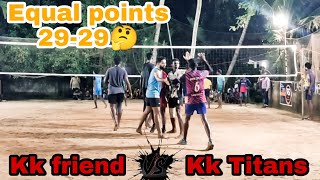 Thrilling match Kk frnds ๐ kk Titans๐ฅ