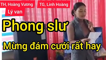 Phong slư mừng đám cưới rất hay #luonthen#taynung#quetoi