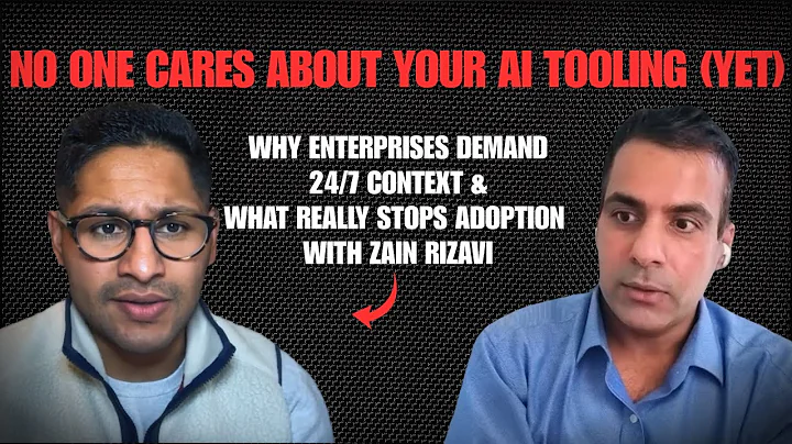 No One Cares About Your AI Tooling Yet from Ex VC and Founder | RISE PODCAST | Zain Rizavi