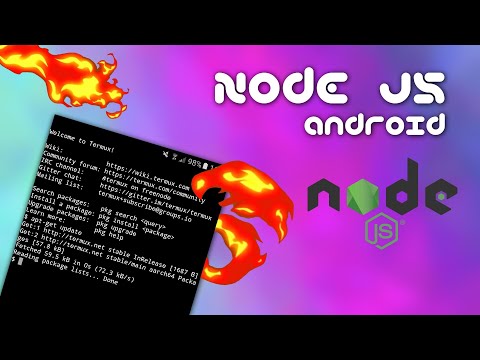 ЗАПУСКАЕМ NodeJS на Android | ДЕЛАЕМ ПРОСТОЙ ВЕБ-СЕРВЕР