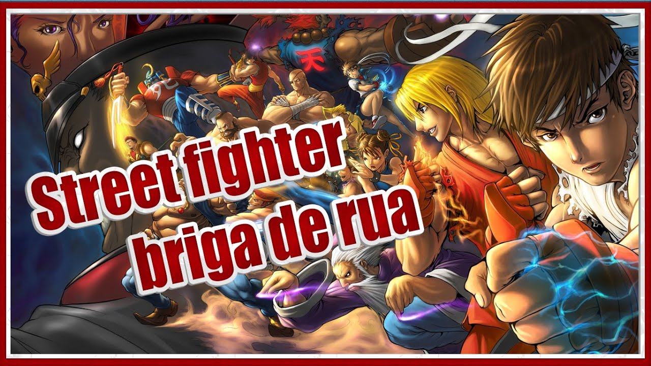 Gameplay Street fighter briga de rua - PS2 - YouTube